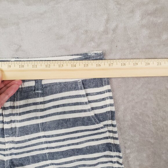 Gap Striped Linen/Cotton Women's Shorts size 6 - Picture 11 of 12